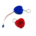 Heart Tape Measure w/ Key Chain